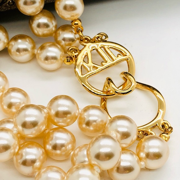 Vintage KENNETH J LANE Pearl Necklace - Picture 11 of 15